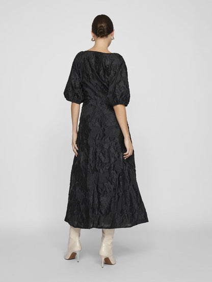 Jasmine Midi Dress (Black)