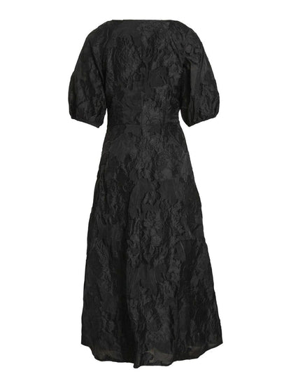 Jasmine Midi Dress (Black)
