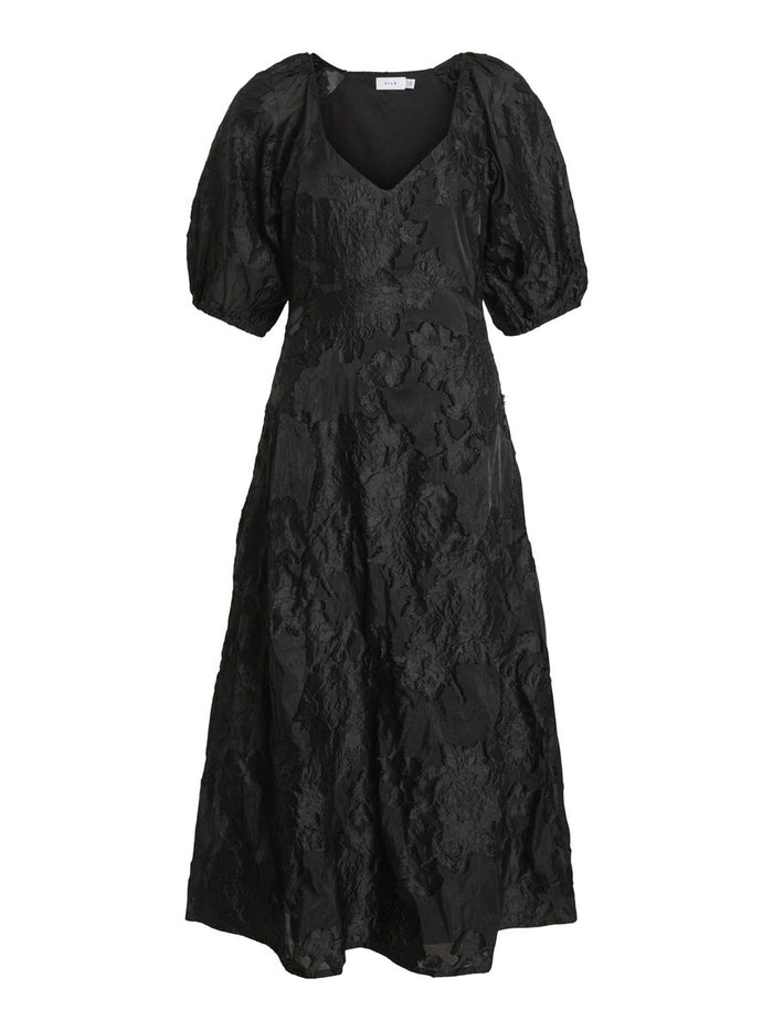 Jasmine Midi Dress (Black)