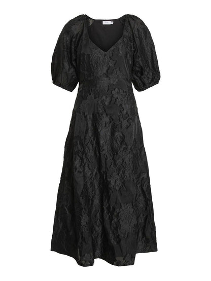 Jasmine Midi Dress (Black)