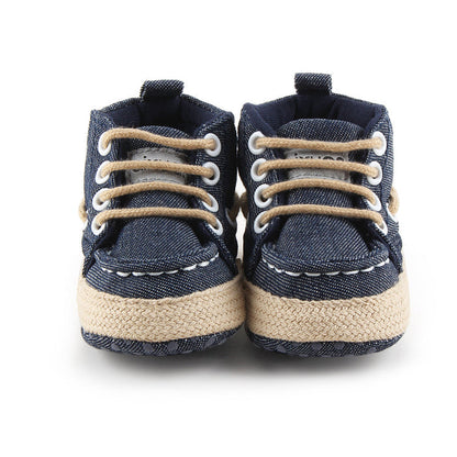 Jobon Baby Shoes – Soft Cotton First Walkers