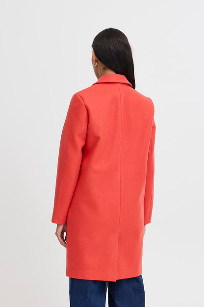 Juliette Coat (Cranberry)