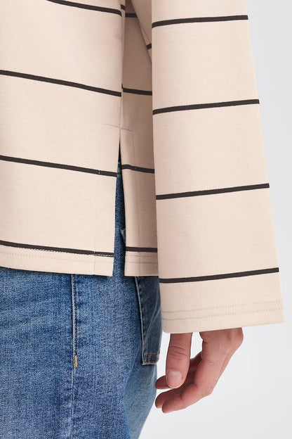 Kalas Sweatshirt (Doeskin Stripe)