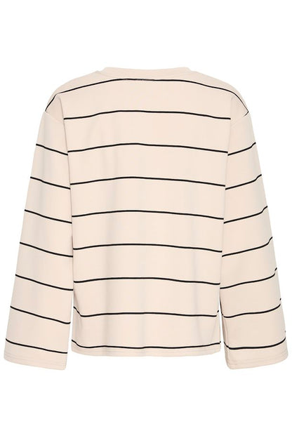 Kalas Sweatshirt (Doeskin Stripe)