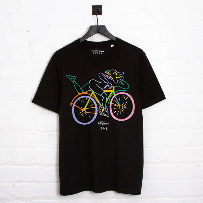 Kaleidoscopic Hofmann Front Print - Tshirt - Black