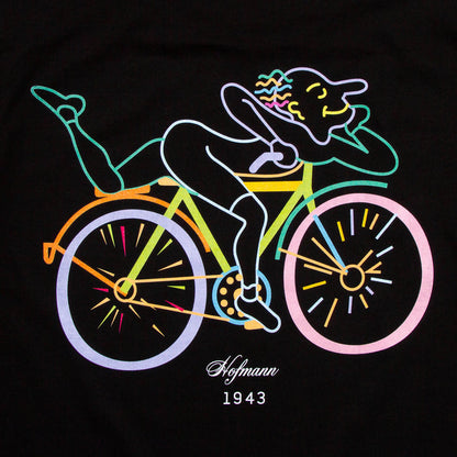 Kaleidoscopic Hofmann Front Print - Tshirt - Black