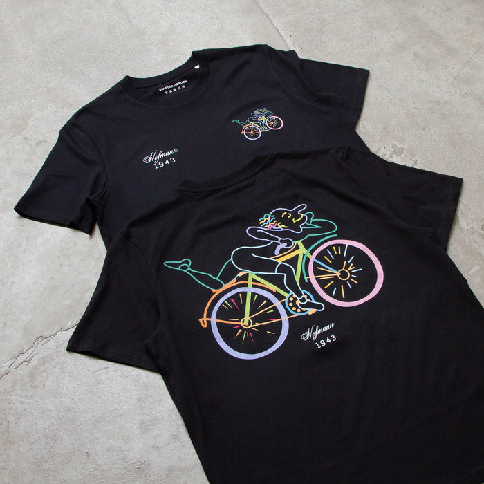 Kaleidoscopic Hofmann Front Print - Tshirt - Black