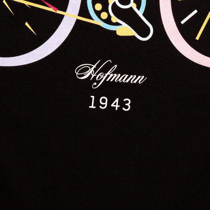 Kaleidoscopic Hofmann Front Print - Tshirt - Black