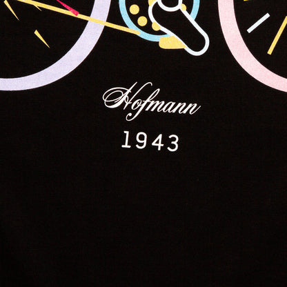 Kaleidoscopic Hofmann Front Print - Tshirt - Black