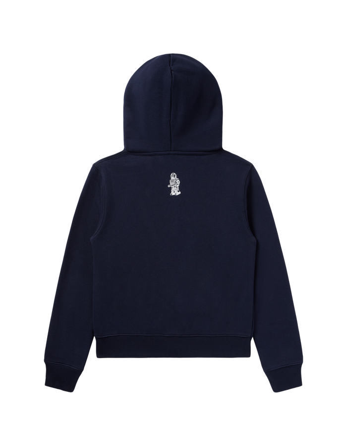 Kids Classic Curve Logo Zip Hoodie