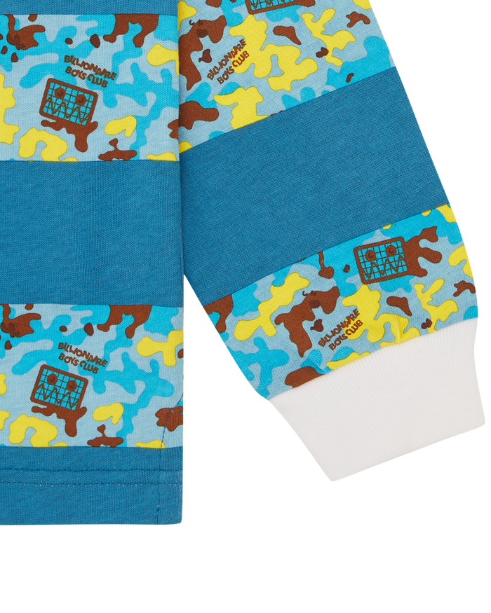 Kids Robot Camo Rugby Top
