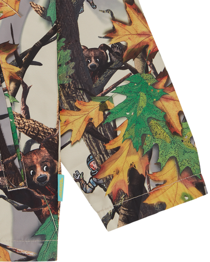 Kids Tree Camo Arch Logo Astro Coach Jacket