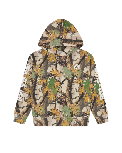 Kids Tree Camo Popover Hood