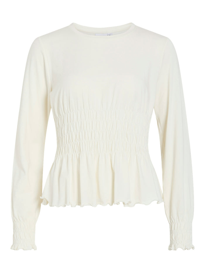 Kiki Shirred Top (Birch)