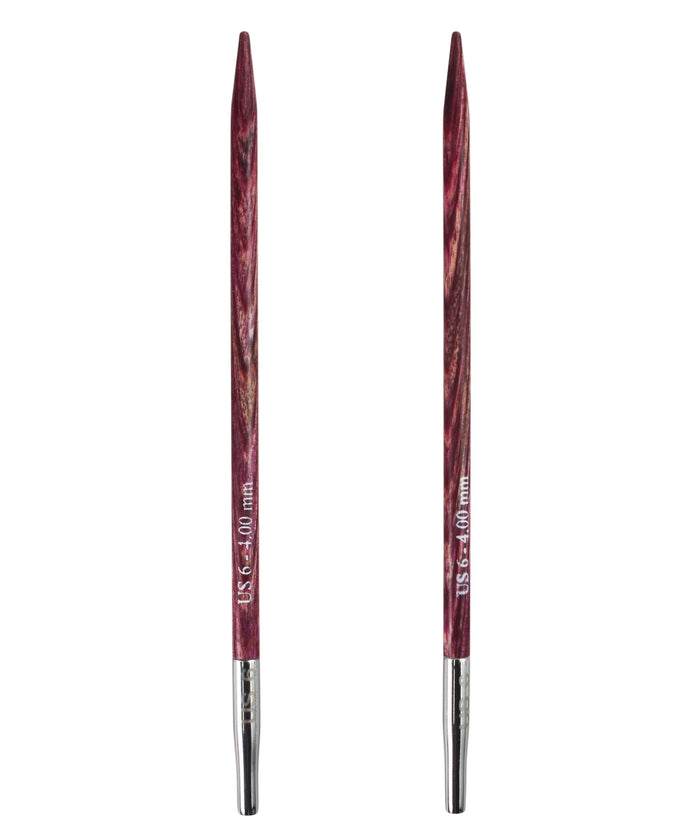 Knitter's Pride Dreamz Interchangeable Needle Tips-Needles-Knitter's Pride-US 6 (4.0mm) - Fuchsia Fan-Alpaca Direct