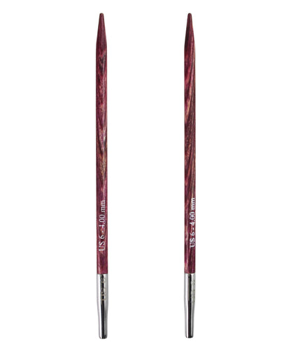 Knitter's Pride Dreamz Interchangeable Needle Tips-Needles-Knitter's Pride-US 6 (4.0mm) - Fuchsia Fan-Alpaca Direct