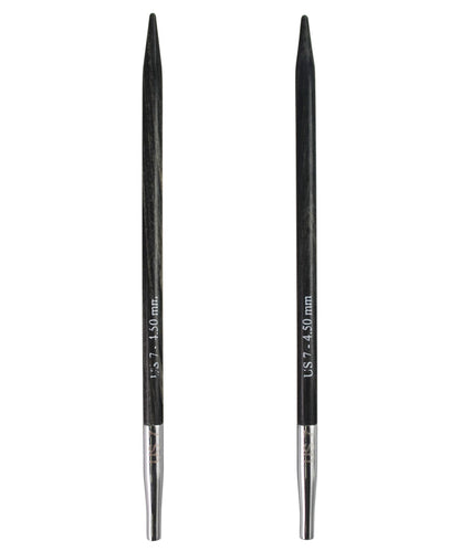 Knitter's Pride Dreamz Interchangeable Needle Tips-Needles-Knitter's Pride-US 7 (4.5mm) - Grey Onyx-Alpaca Direct