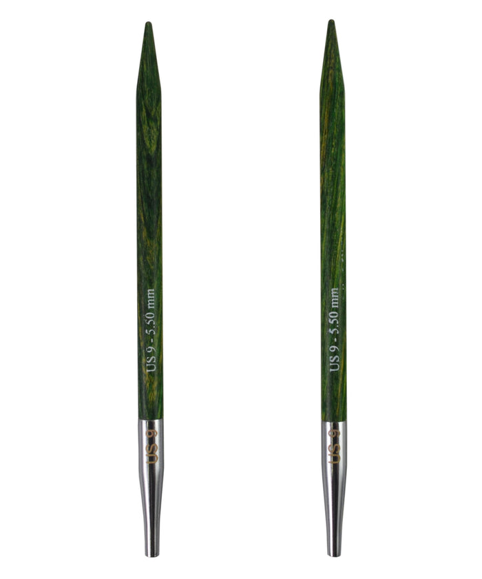 Knitter's Pride Dreamz Interchangeable Needle Tips-Needles-Knitter's Pride-US 9 (5.5mm) - Misty Green-Alpaca Direct