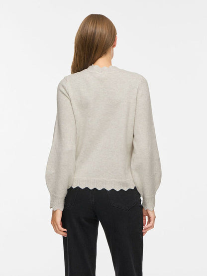 Kola Knit Jumper (Superlight/Natural Melange)
