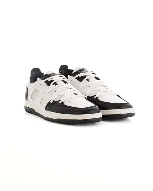 Lace-Up Leather Chunky Sneakers