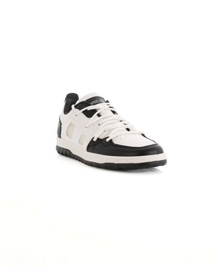 Lace-Up Leather Chunky Sneakers