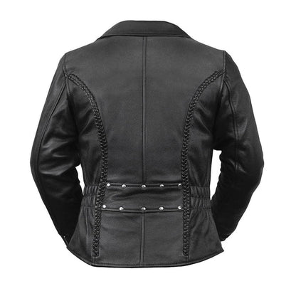 Ladies Allure Jacket Black: Features:

Soft Milled Cowhide 1