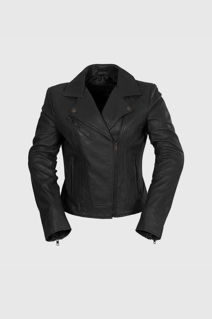 Ladies Betsy Fashion MC Jacket: A classic rocker style jacket