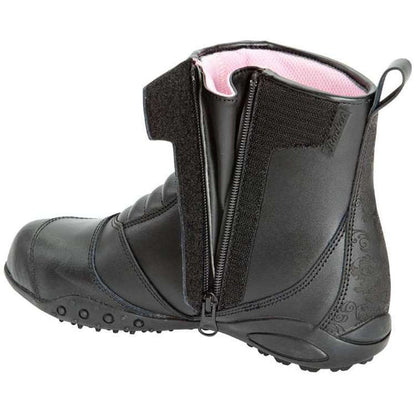 Ladies Trixie Boots Black: Leather - Drytech waterproof breathable membraneRoad worthy features and all day walking comfort i