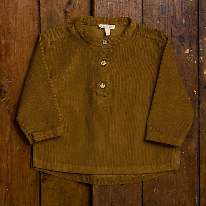 Larch Baby & Kids Shirt - Cotton Corduroy - Copper