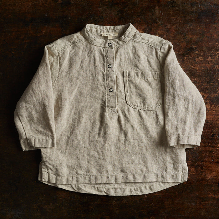 Larch Baby & Kids Shirt - Linen - Natural