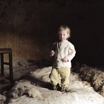 Larch Baby & Kids Shirt - Linen - Natural