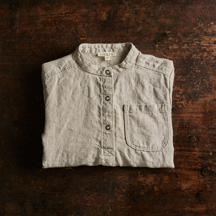 Larch Baby & Kids Shirt - Linen - Natural