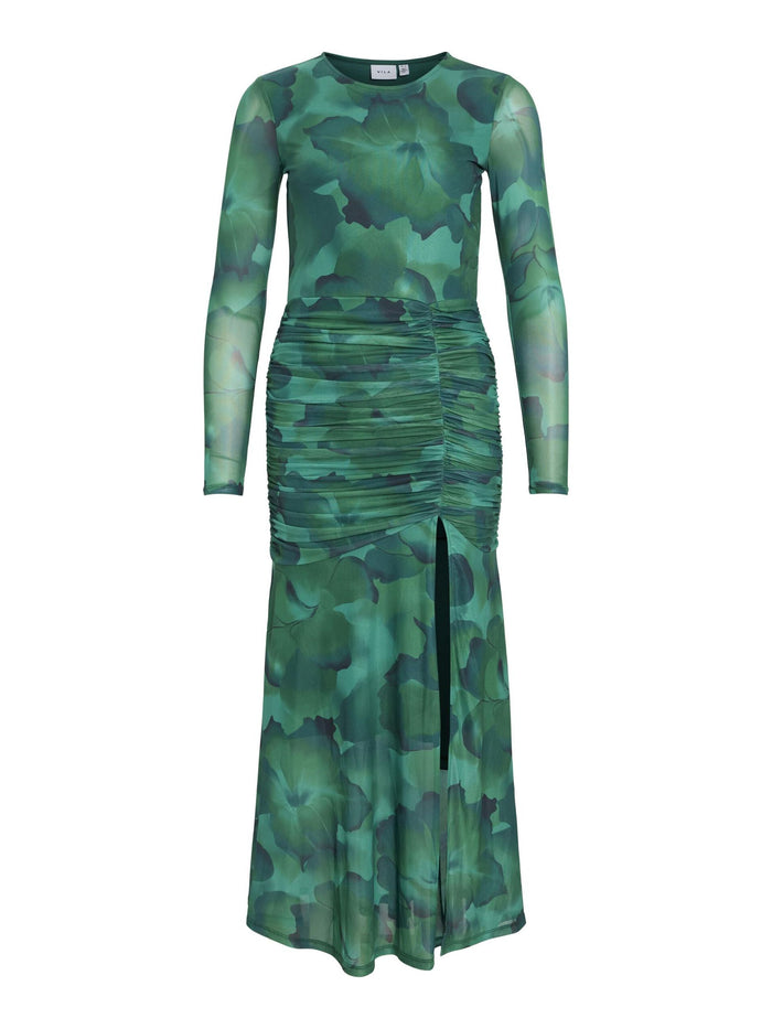 Leena Maxi Dress (Ultramarine Green)