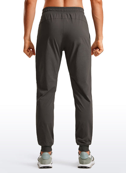 CRZ YOGA Men 31" Lightweight Water Resistant with Zip Pockets Joggers Arbor Olive