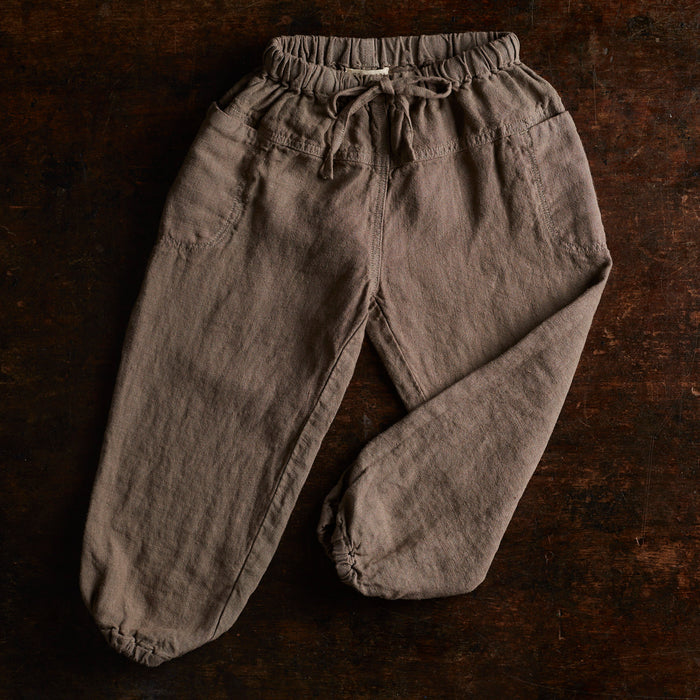 Linden Baby & Kids Trousers - Linen - Timber
