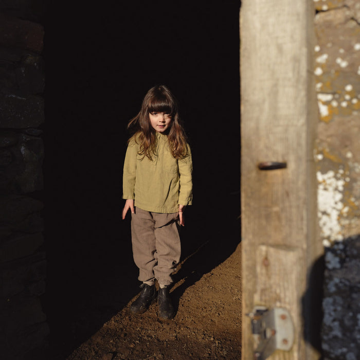 Linden Baby & Kids Trousers - Linen - Timber