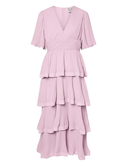 Lira Maxi Dress (Pink)