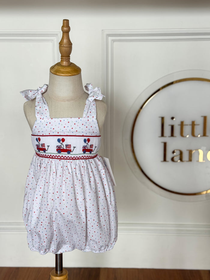 Little Red Wagon Party-Gigi Polka Dot Bubble