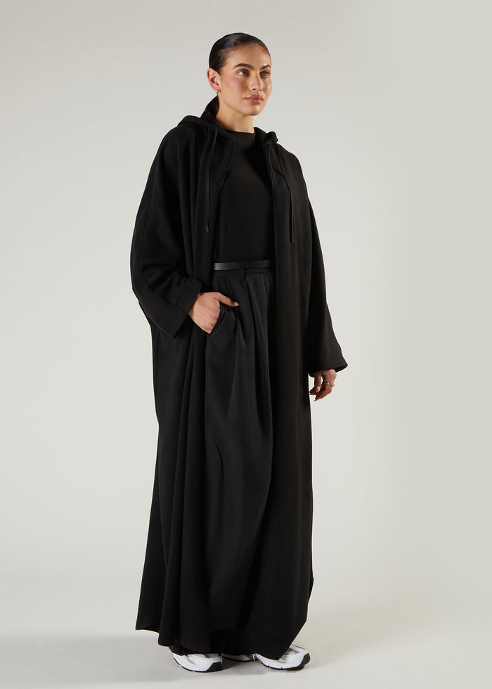 Loose Fit Hoody Abaya