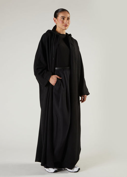 Loose Fit Hoody Abaya