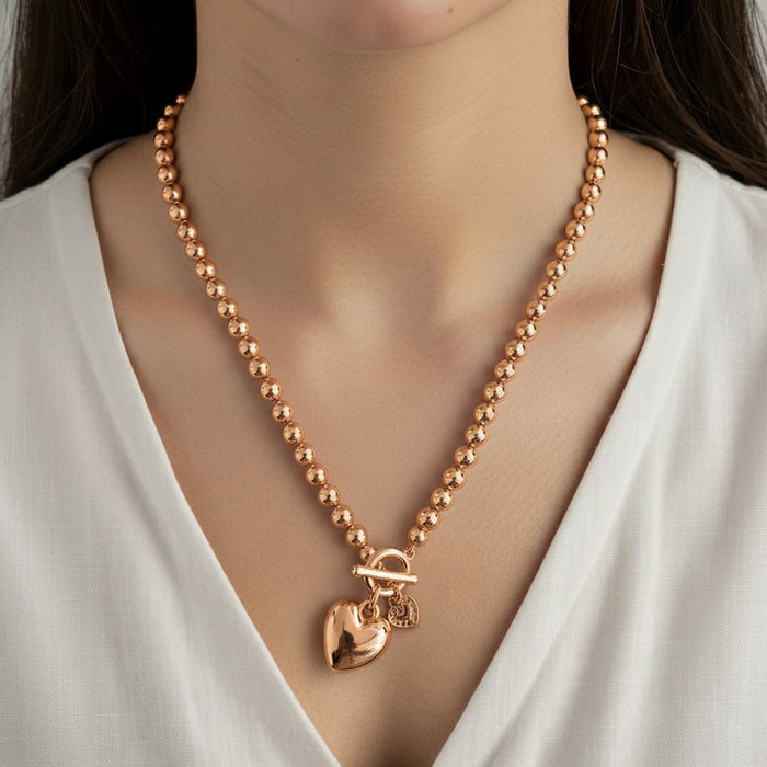 Love Matters Necklace - Rose Gold