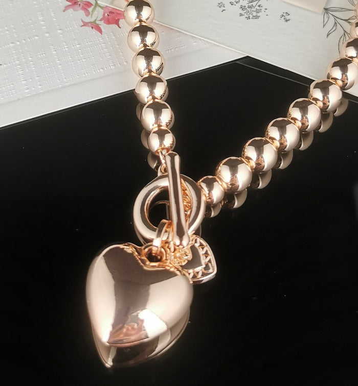 Love Matters Necklace - Rose Gold