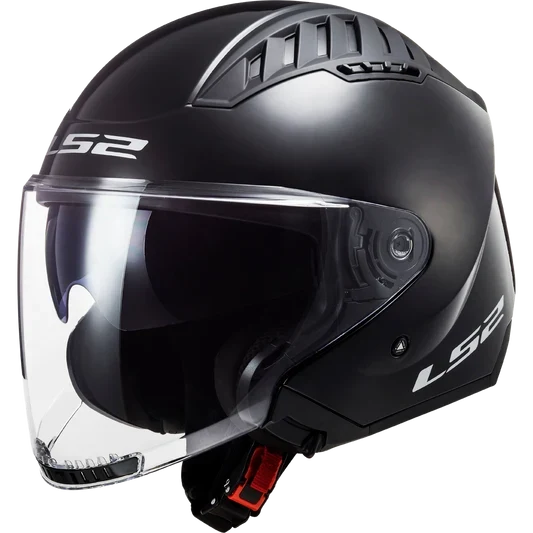 LS2 Copter Open Face Solid