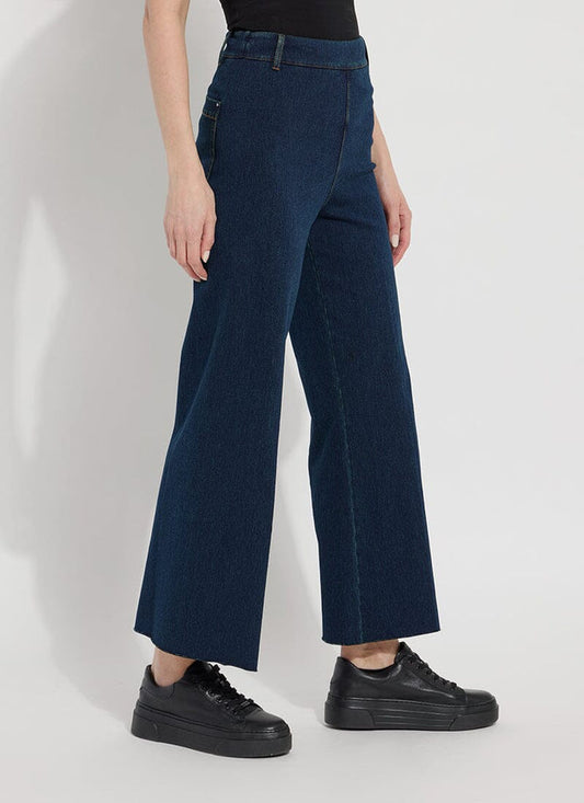 Lysse Erin Hi Waist Wide Leg Denim in Indigo