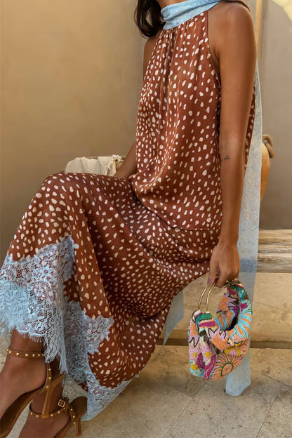 Maeva Midi Skirt (Fawn)