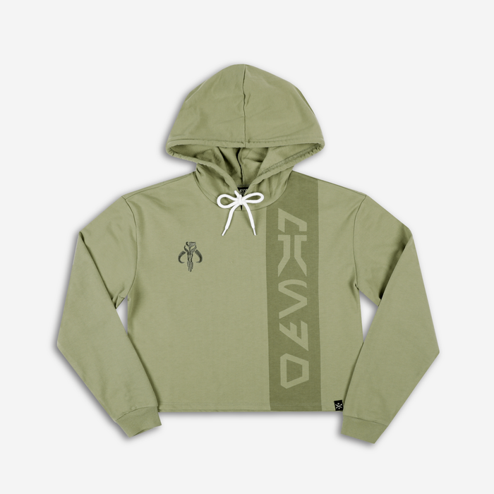 Mandalore Juniors Fleece Hoodie - Heroes & Villains-Star Wars-Cropped Hoodie