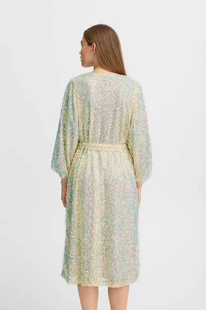 Marelly Dress (Rainbow Sequins)