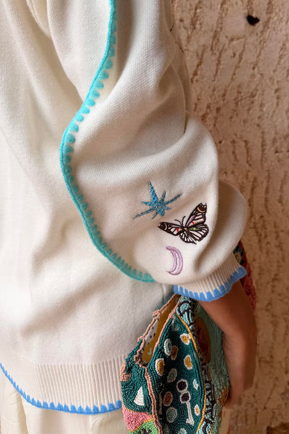 Martha Cardigan (Cream)