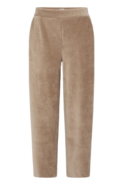 Mary Corduroy Cropped Pants (Toasted Coconut)