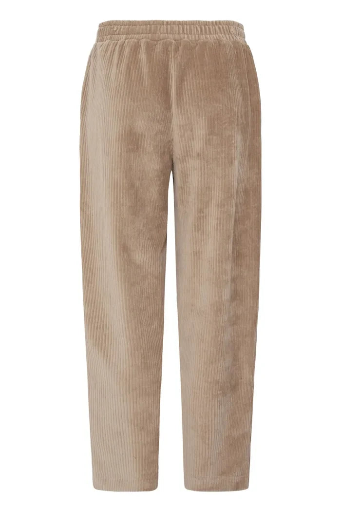 Mary Corduroy Cropped Pants (Toasted Coconut)